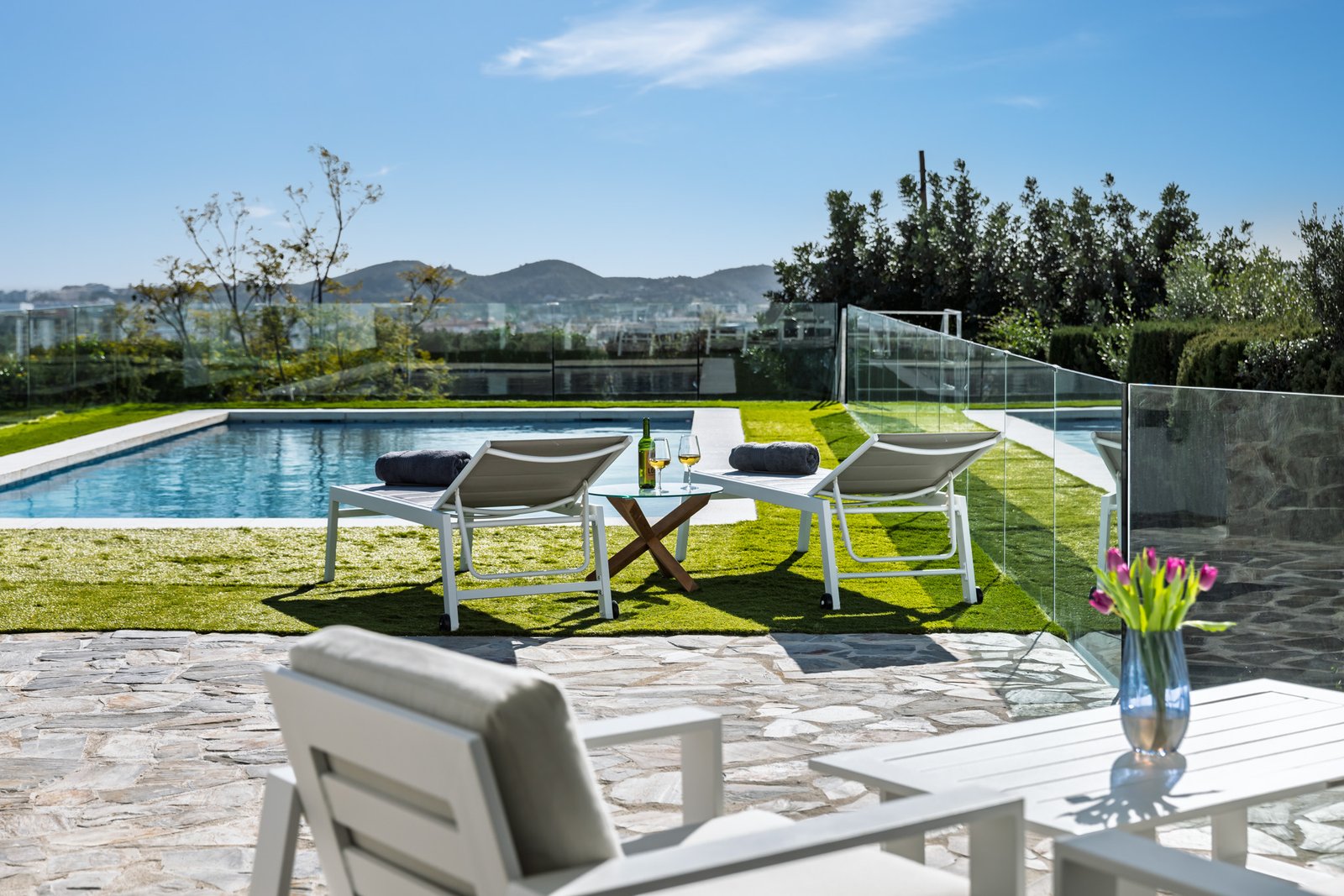 Viewpoint Villa pool and open views in Campo Mijas